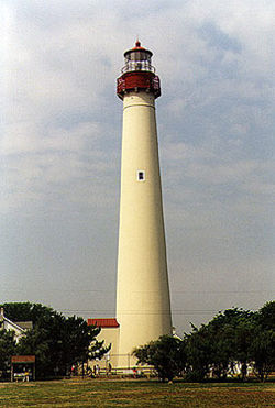 Cape May Light in 1998 - 32nd trip