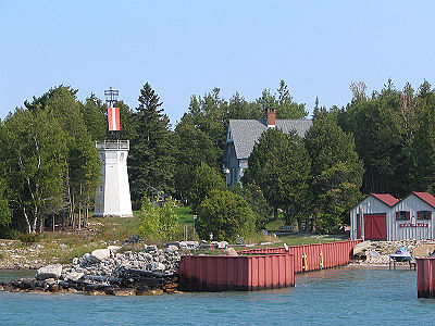 Pipe Island Light in 2007 - 48th trip