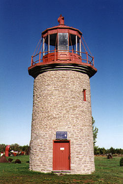 False Duck Island Light in 1995
