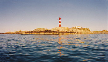 Hellisøy Light in 2000 - 36th trip