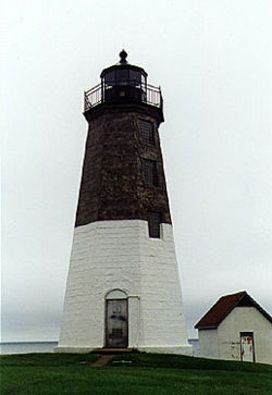 Point Judith Light in 1997 - 28th trip