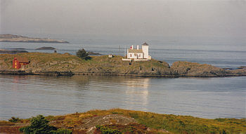 Sørhaugøy Light in 2000 - 36th trip