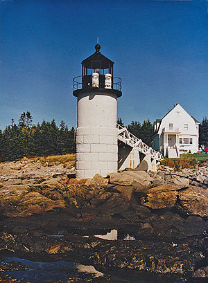 Marshall Point Light in 2002 - 40th trip