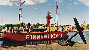 Finngrundet Lightship in 1999 - 33rd trip