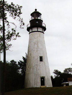 Amelia Island Light in 1996