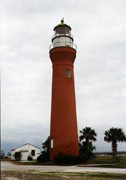 St. Johns River Light in 1996 - 27th trip