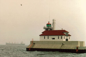 Duluth South Breakwater Outer Light in 1994 - 19th trip