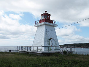 Neil's Harbour Light in 2009 - 50th trip