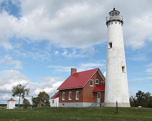 Tawas Point Light in 2009