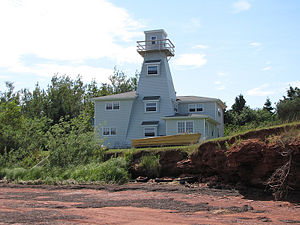 Old Northport Rear Range Light in 2009 - 50th trip